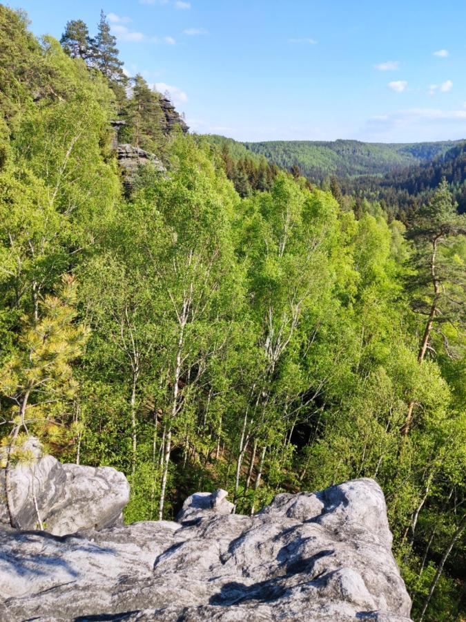 Ferienwohnung Bastei Rosenthal-Bielatal المظهر الخارجي الصورة